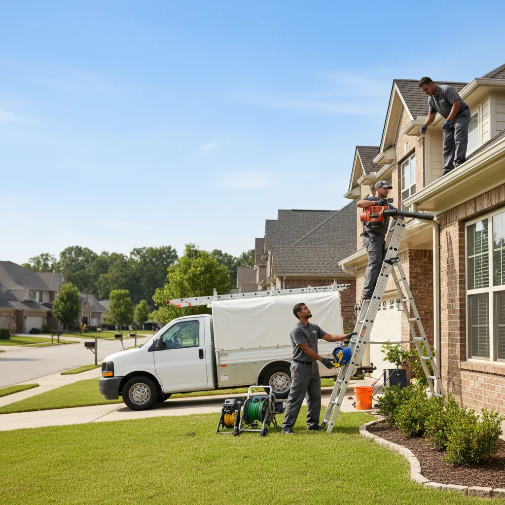 Home Gutter Service in Ratcliff, TX near me